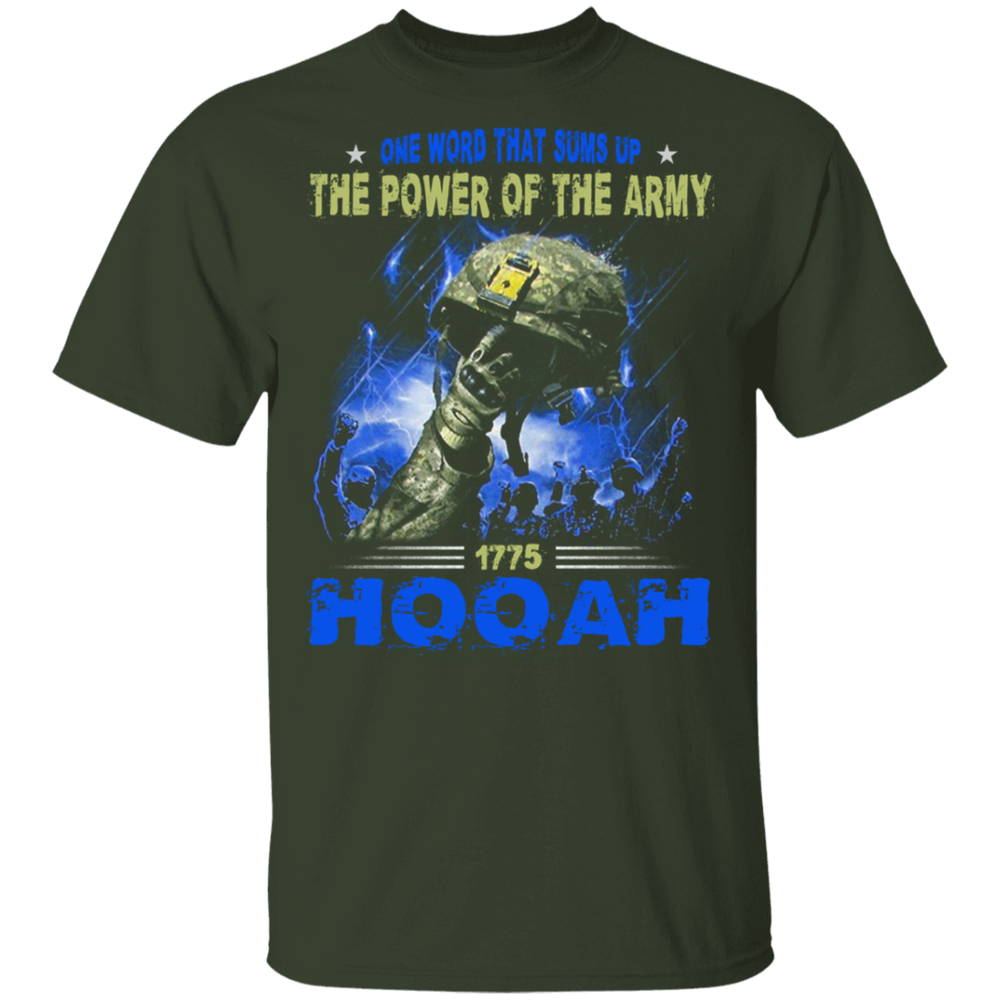 POWER OF THE ARMY HOOAH SHIRT