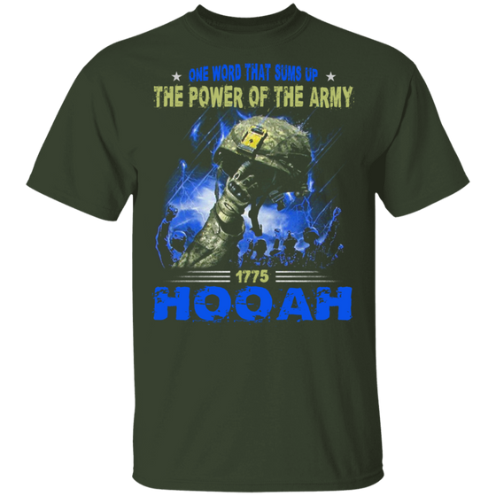 POWER OF THE ARMY HOOAH SHIRT