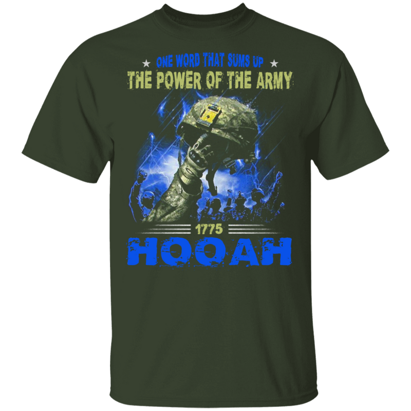 POWER OF THE ARMY HOOAH SHIRT