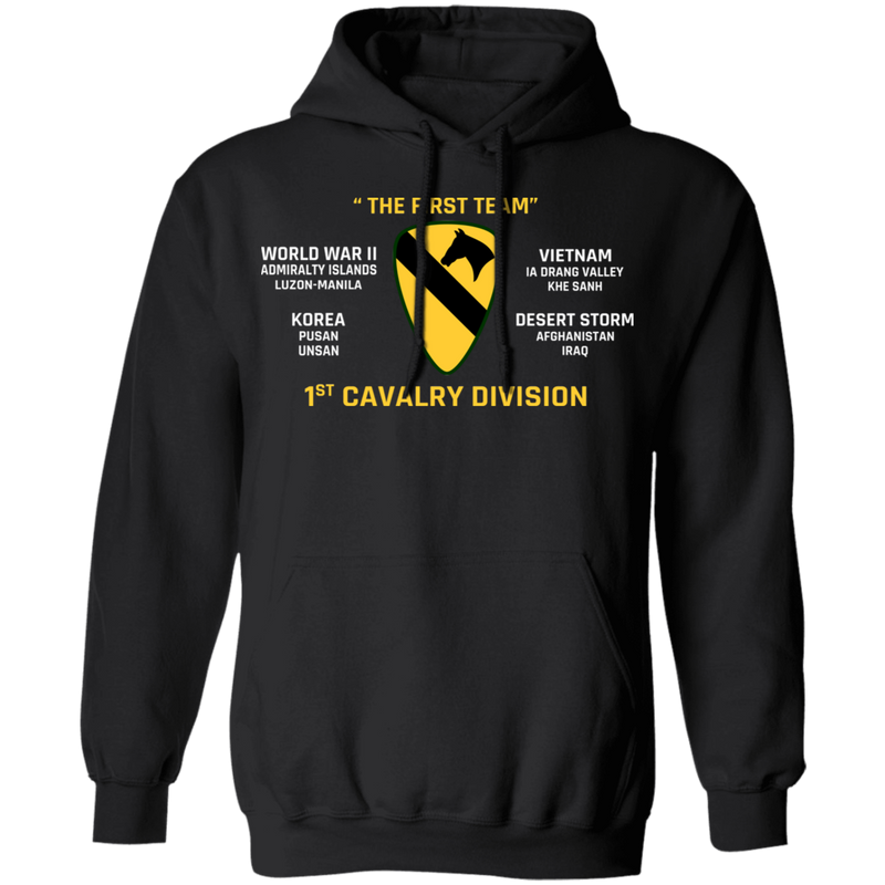 THE FIRST TEAM 1ST CAVALRY DIVISION SHIRT