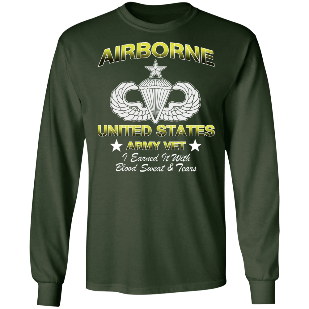 Senior Parachutist - US ARMY VETS SHIRT
