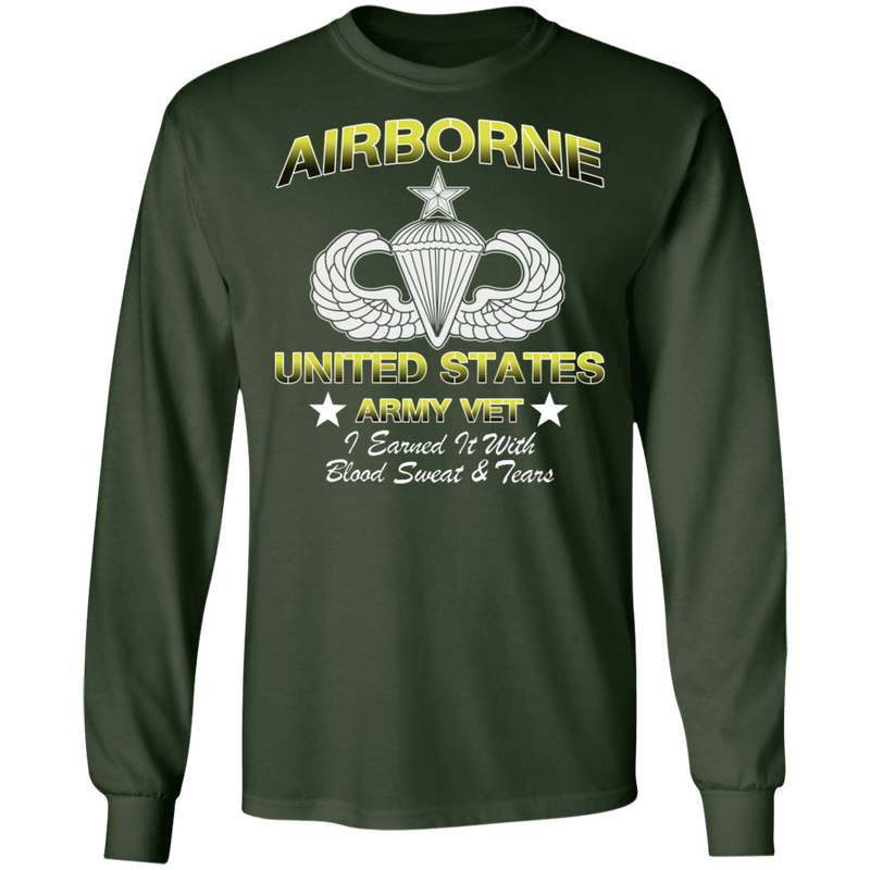 Senior Parachutist - US ARMY VETS SHIRT