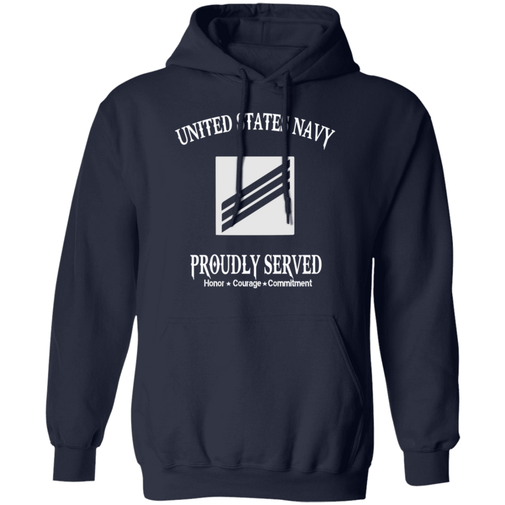 USN E3 SEAMAN PROUDLY SERVED SHIRT