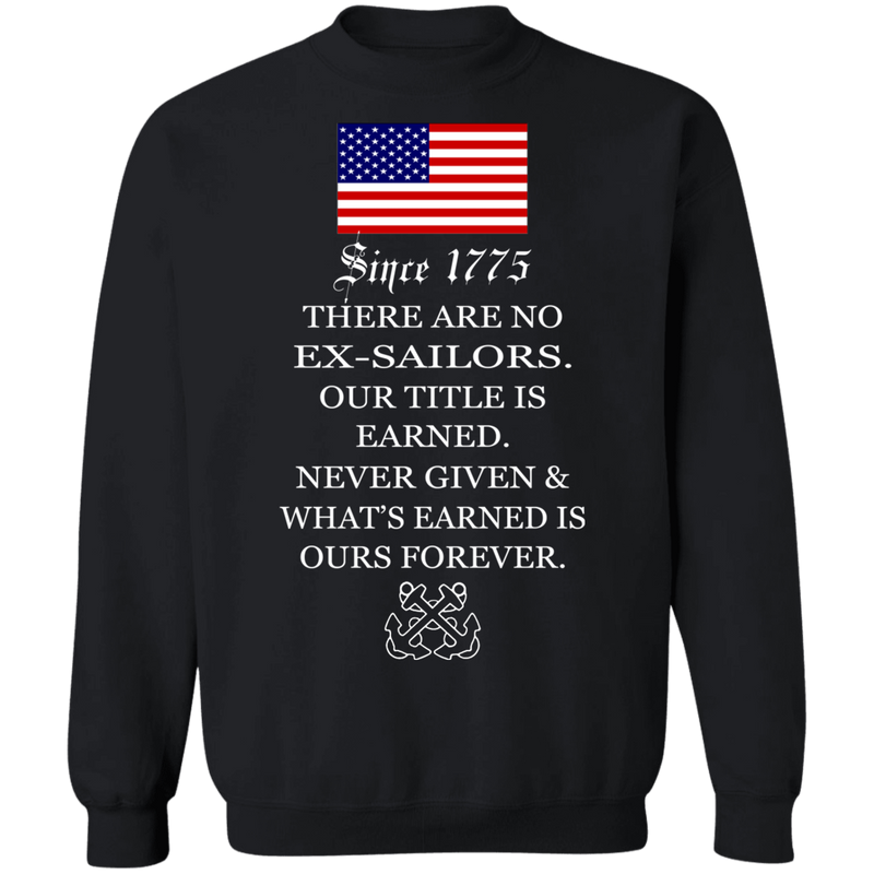 THERE ARE NO EX-SAILORS SHIRT