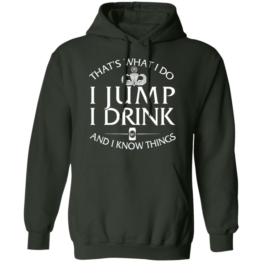 Master Parachutist Badge I Jump Drink Shirt