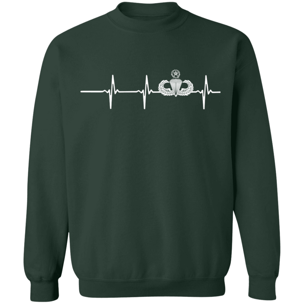 Master Parachutist Badge Heartbeat Shirt