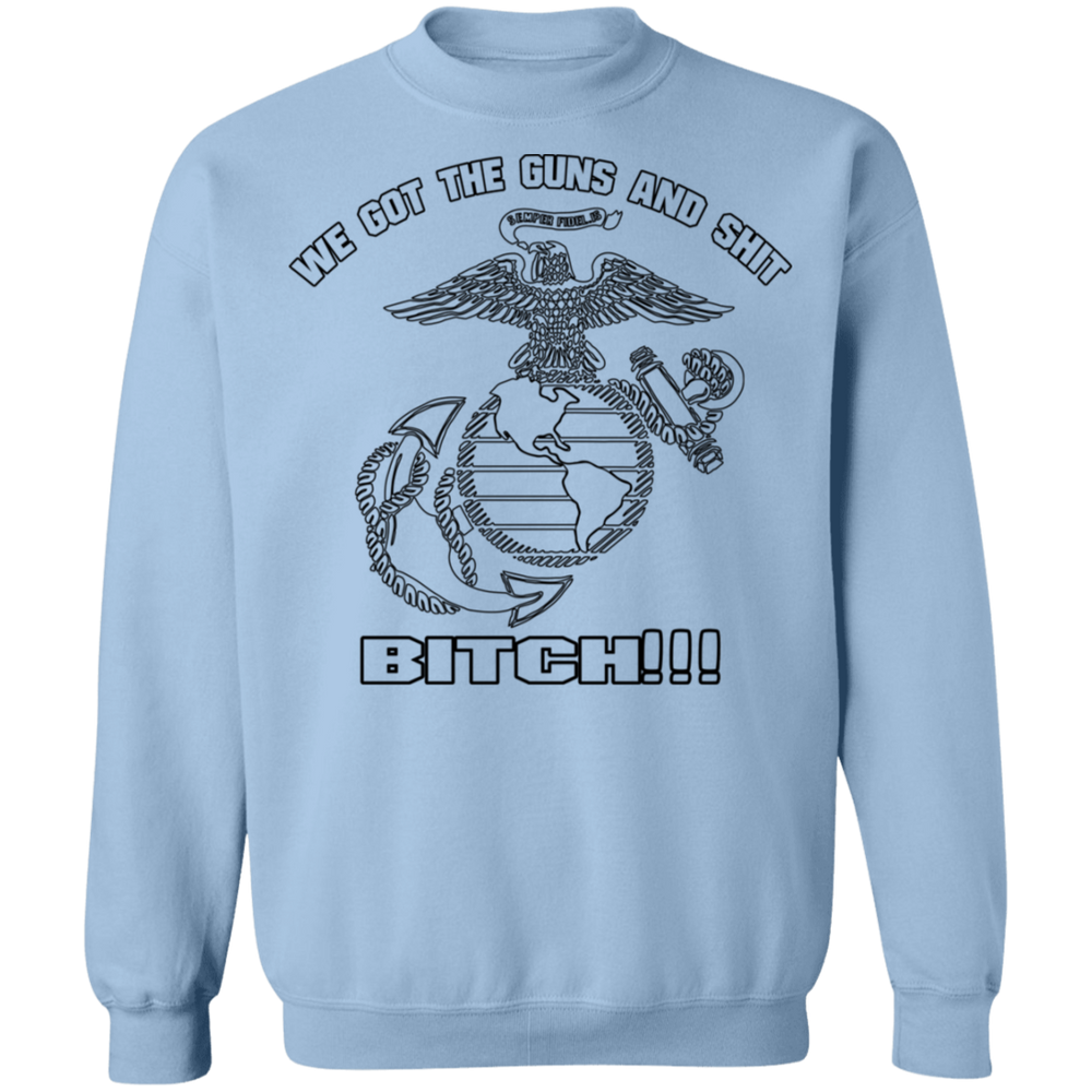 WE GOT THE GUN AND SHIT SHIRT