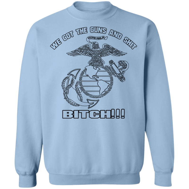 WE GOT THE GUN AND SHIT SHIRT