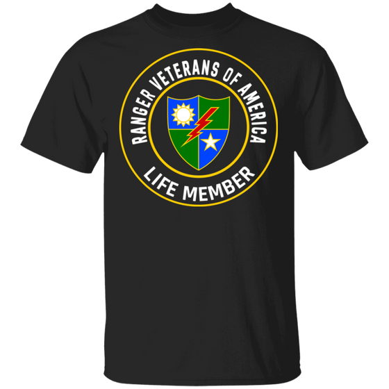 RANGER VET OF AMERICA LIFE MEMBER SHIRT