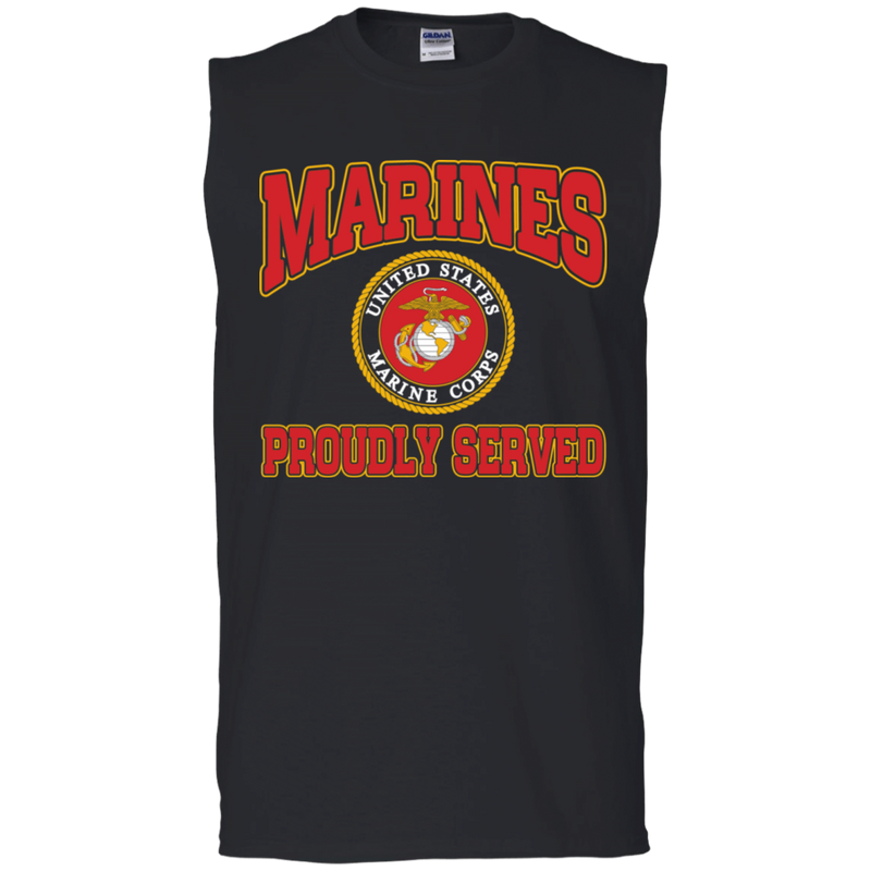 Proudly Served Marines Veteran