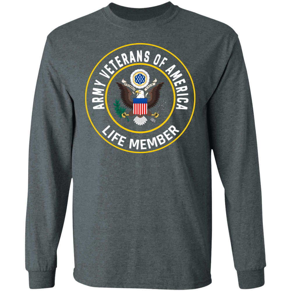 ARMY VET OF AMERICA LIFE MEMBER SHIRT