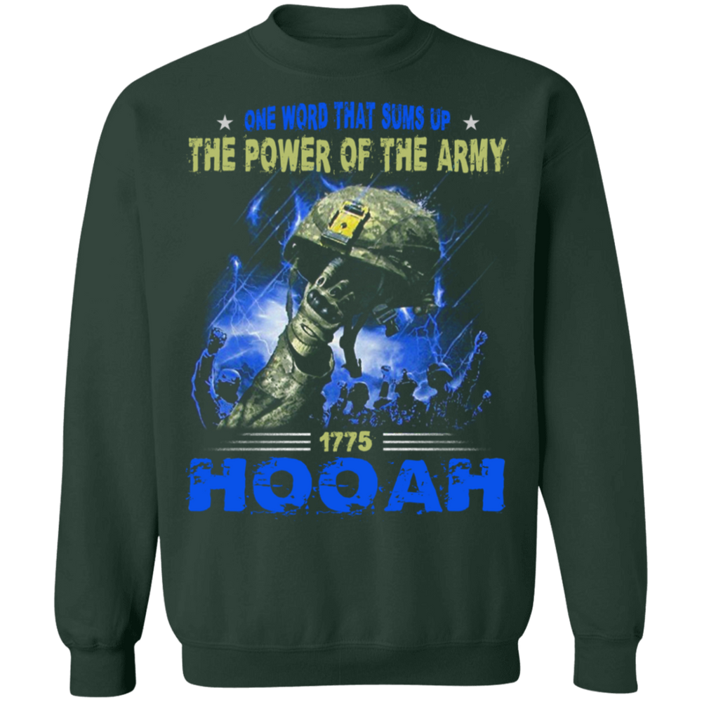 POWER OF THE ARMY HOOAH SHIRT