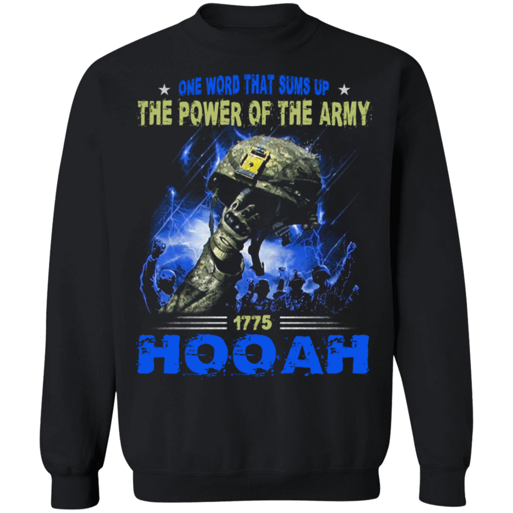 POWER OF THE ARMY HOOAH SHIRT