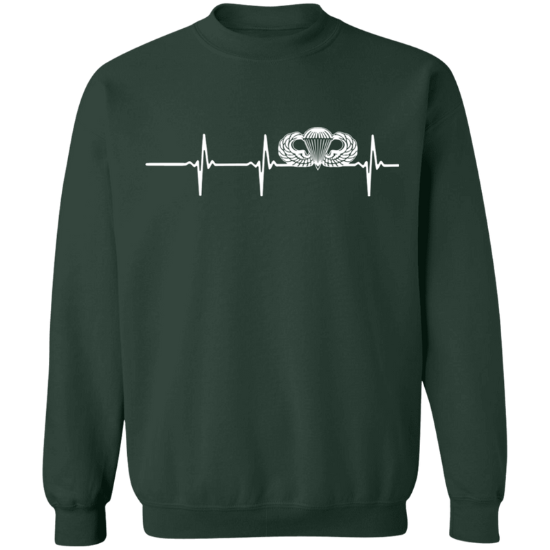 Basic Parachutist Badge Heartbeat Shirt