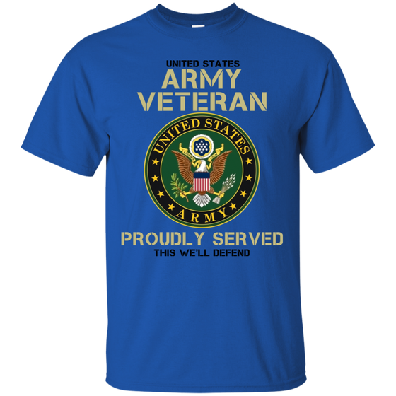 Army Veteran Proudly Served