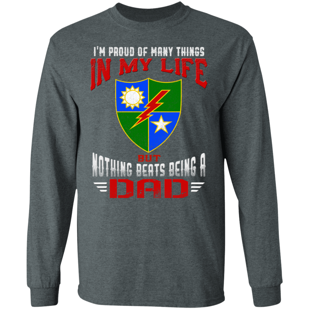 NOTHING BEATS BEING A 75TH RANGER DAD SHIRT