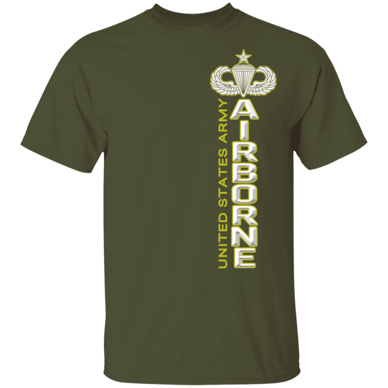 US ARMY AIRBORNE SENIOR PARACHUTIST SHIRT