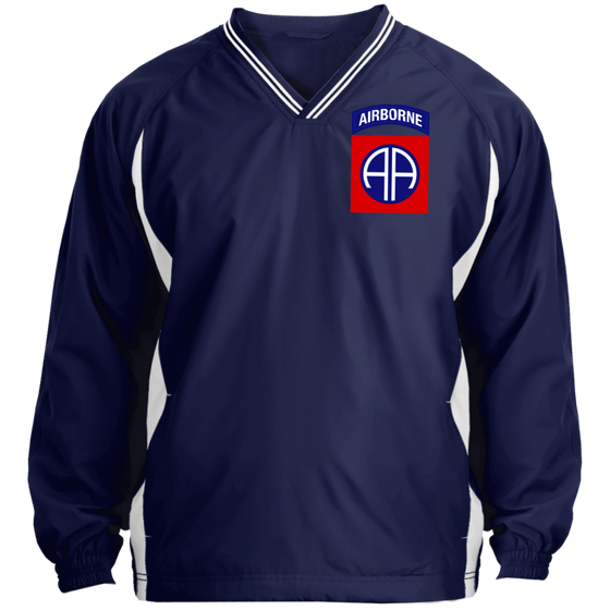 82ND AIRBORNE DIV EMBROIDERED WINDSHIRT JACKET POLO