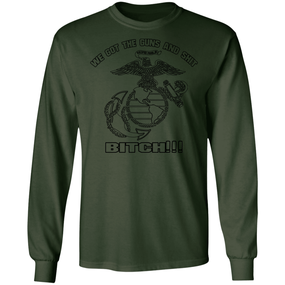 WE GOT THE GUN AND SHIT SHIRT