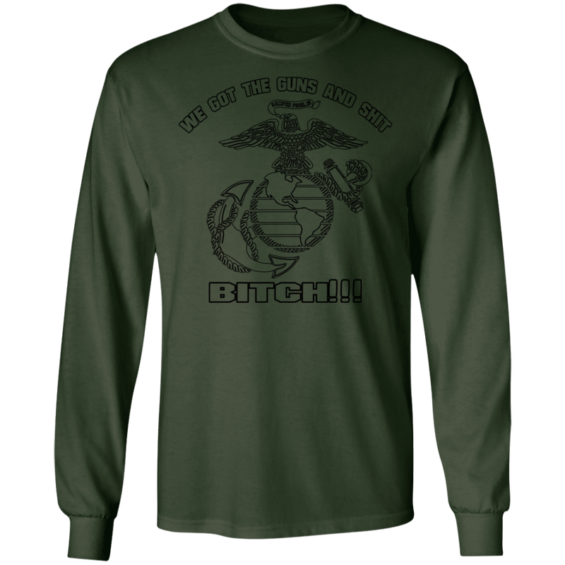 WE GOT THE GUN AND SHIT SHIRT