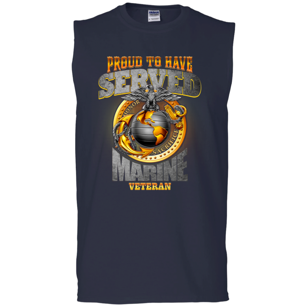 Proud To Have Served Marine Veteran