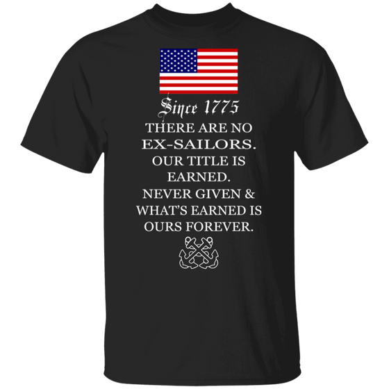 THERE ARE NO EX-SAILORS SHIRT