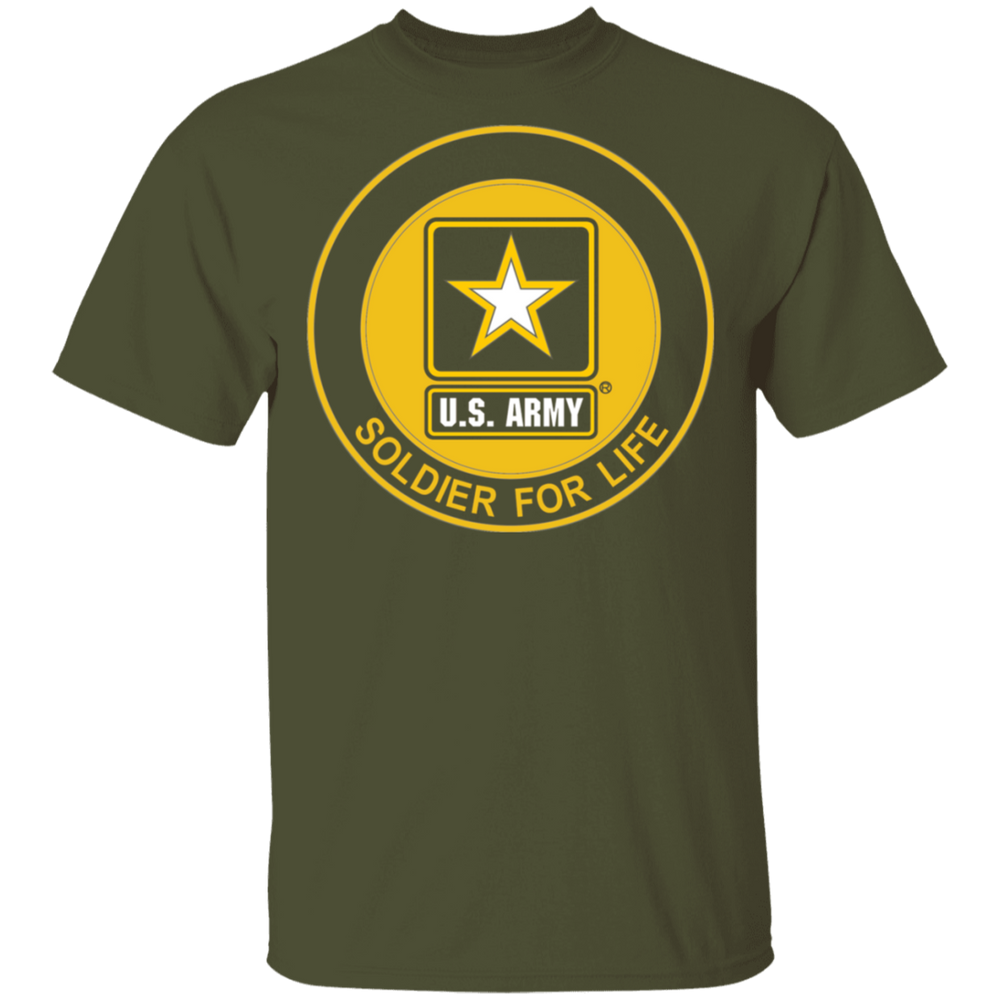 US ARMY SOLDIER FOR LIFE SHIRT