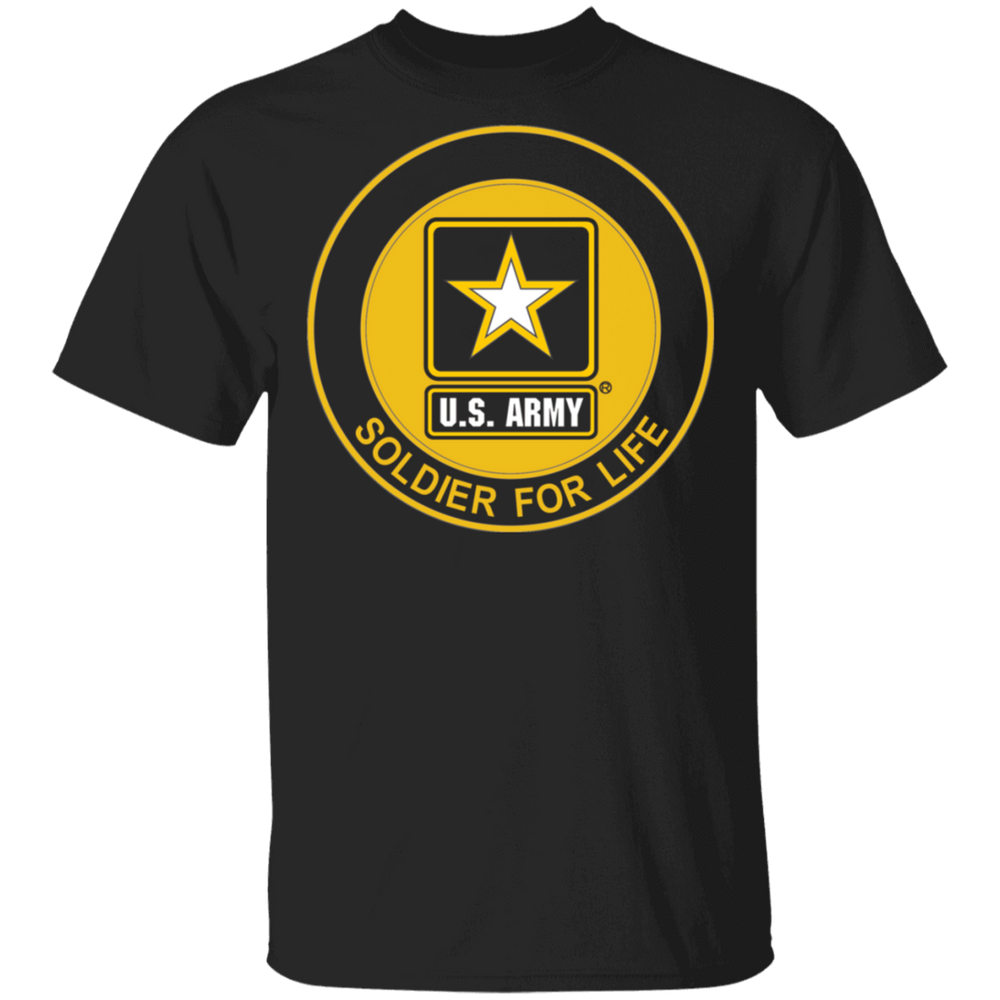 US ARMY SOLDIER FOR LIFE SHIRT