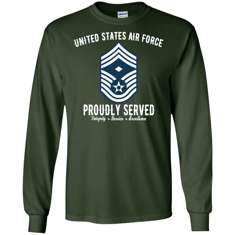 Air Force E9 1SG shirt