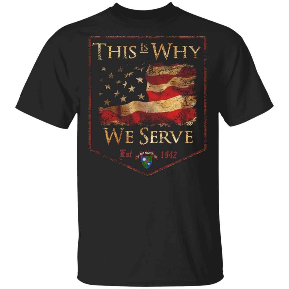 75TH THIS IS WHY WE SERVED SHIRT