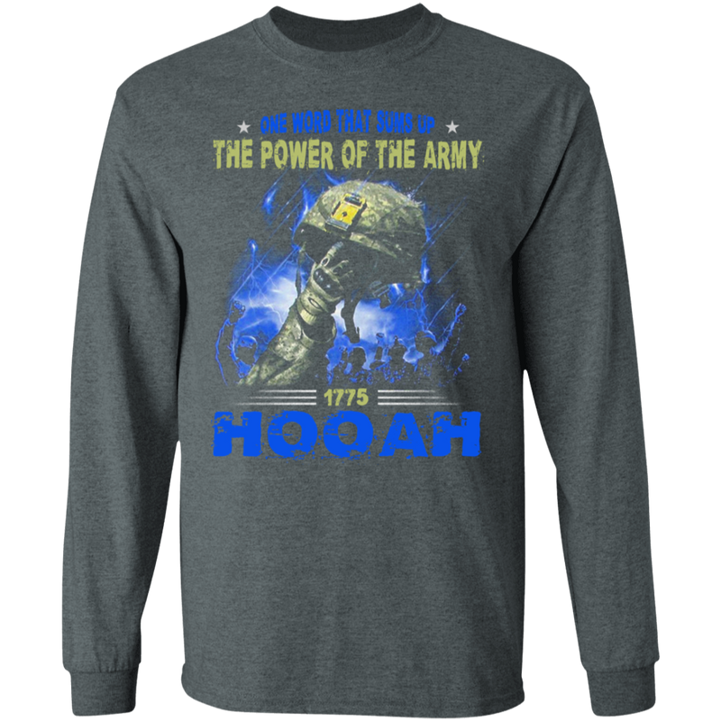 POWER OF THE ARMY HOOAH SHIRT