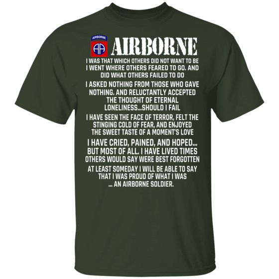 82ND AIRBORNE DIVISION SHIRT