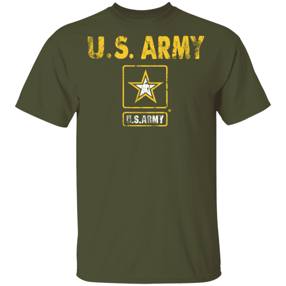 US ARMY STAR GOLD LOGO SHIRT