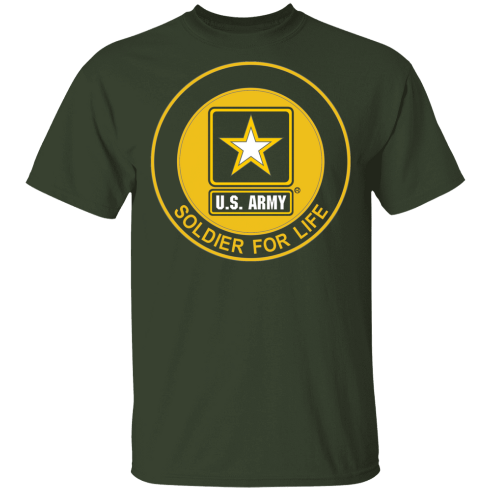 US ARMY SOLDIER FOR LIFE SHIRT