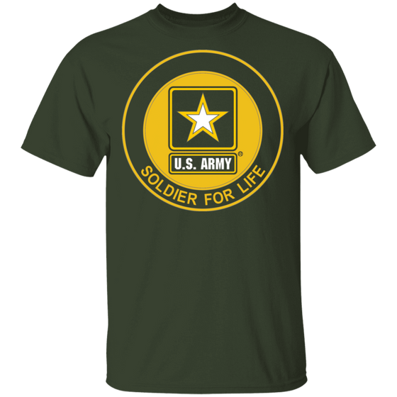 US ARMY SOLDIER FOR LIFE SHIRT