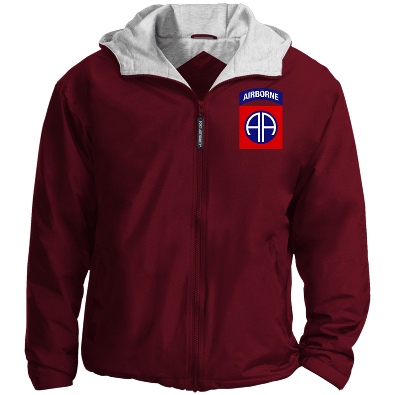 82ND AIRBORNE DIV EMBROIDERED WINDSHIRT JACKET POLO
