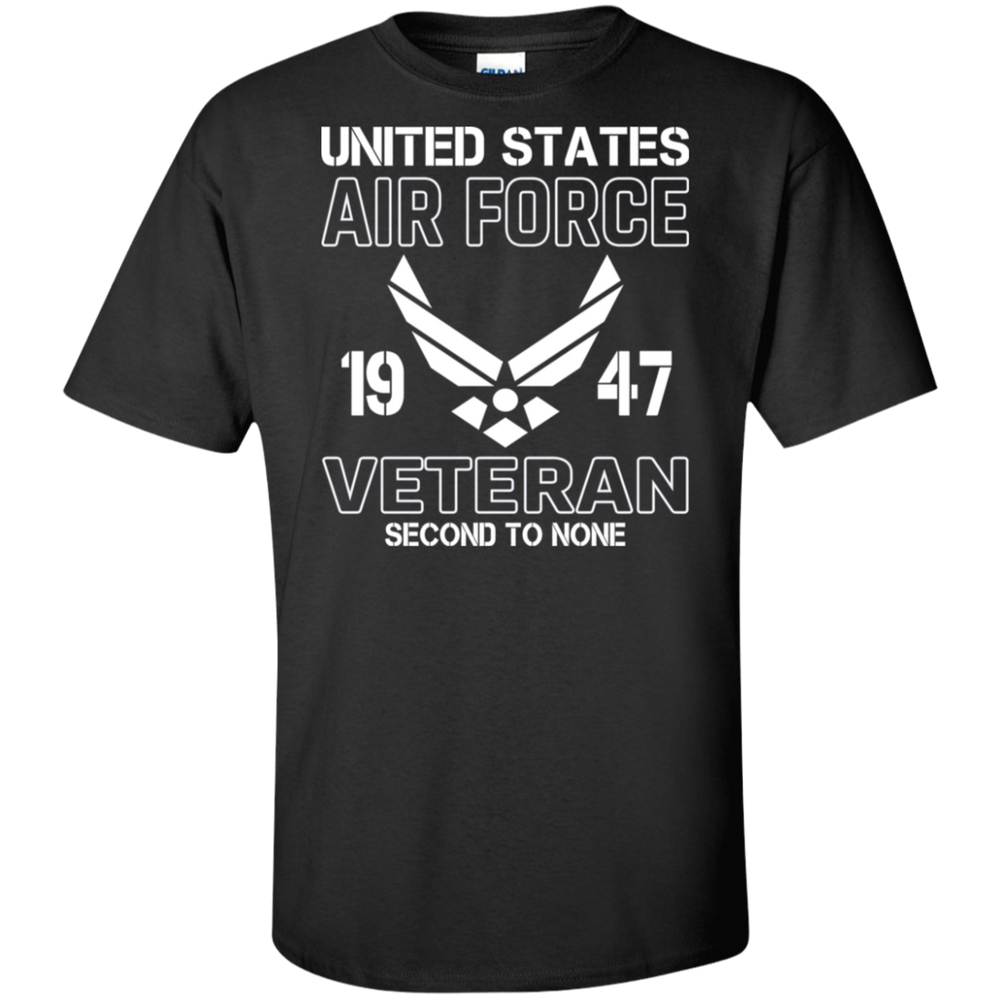 US AIR FORCE VET SECOND TO NONE SHIRT
