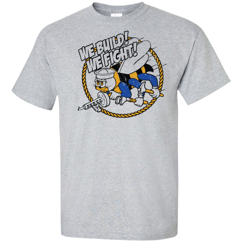SEABEE WE BUILD WE FIGHT A2008 SHIRT