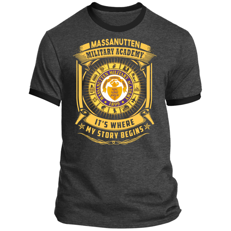 MASSANUTTEN MILITARY ACADEMY IT IS WHERE MY STORY BEGINS SHIRT