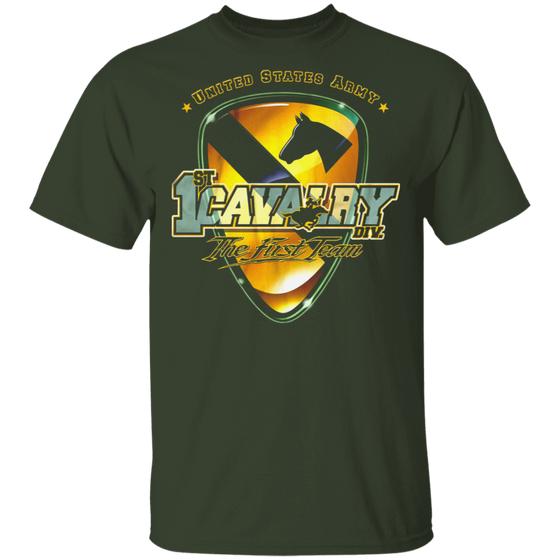 1ST CAVALRY DIV THE FIRST TEAM SHIRT