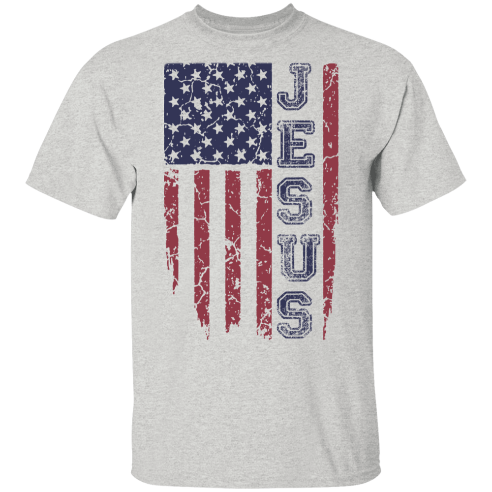 US FLAG JESUS SHIRT