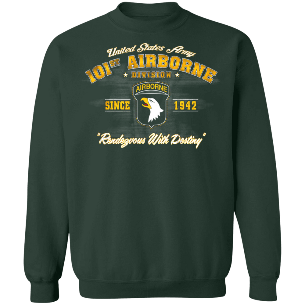 101ST AIRBORNE SINCE 1942 RENDEZVOUS  WITH DESTINY SHIRT