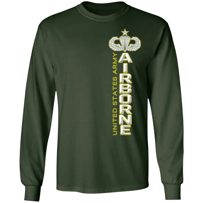 US ARMY AIRBORNE SENIOR PARACHUTIST SHIRT