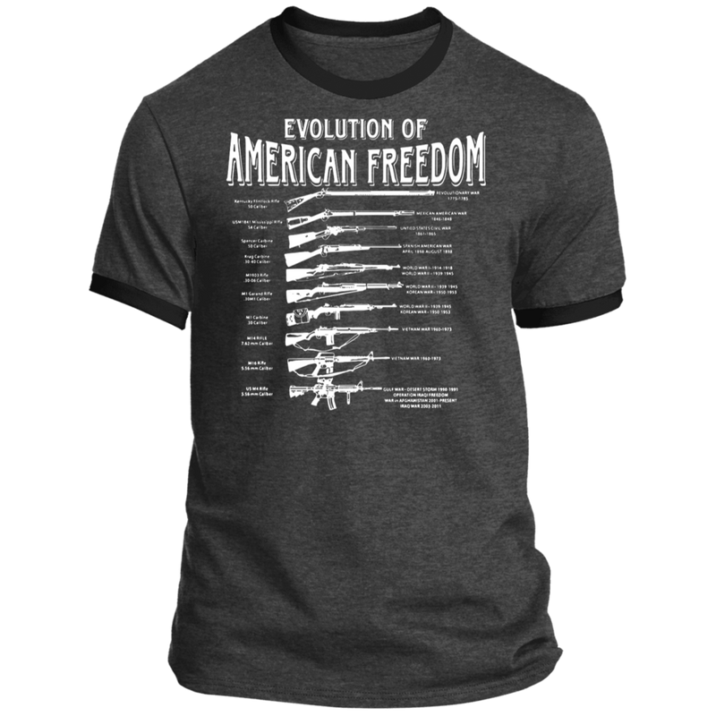 EVOLUTION OF AMERICANFREEDOM SHIRT