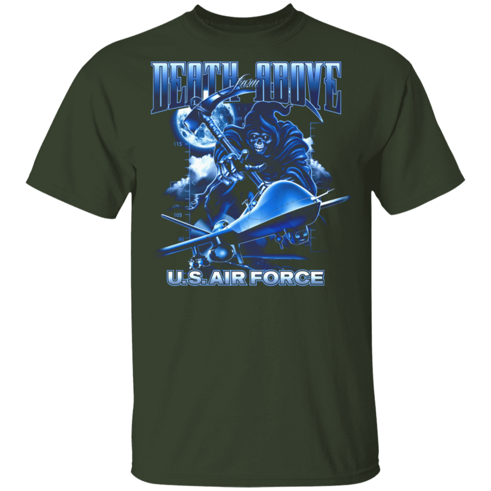 DEATH ABOVE US AIR FORCE SHIRT