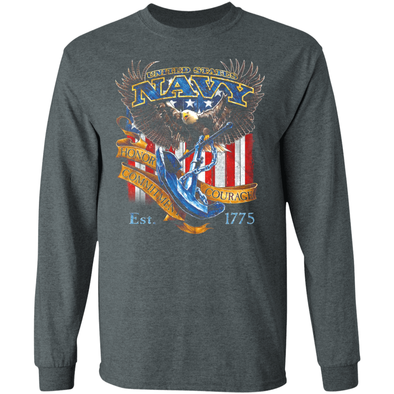 US NAVY EST 1775 SHIRT