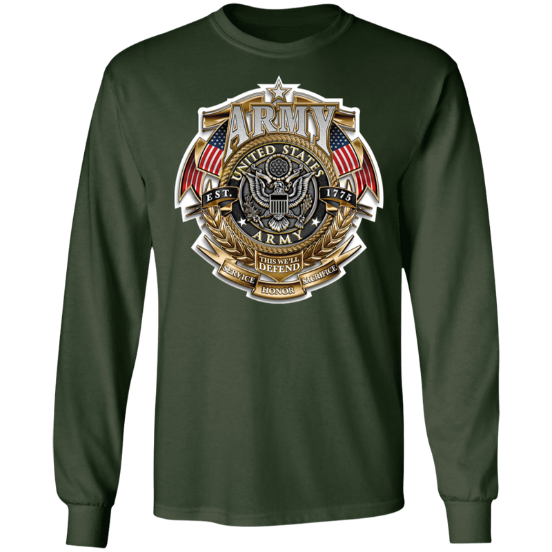 Army This We'll Defend Decal Shirt