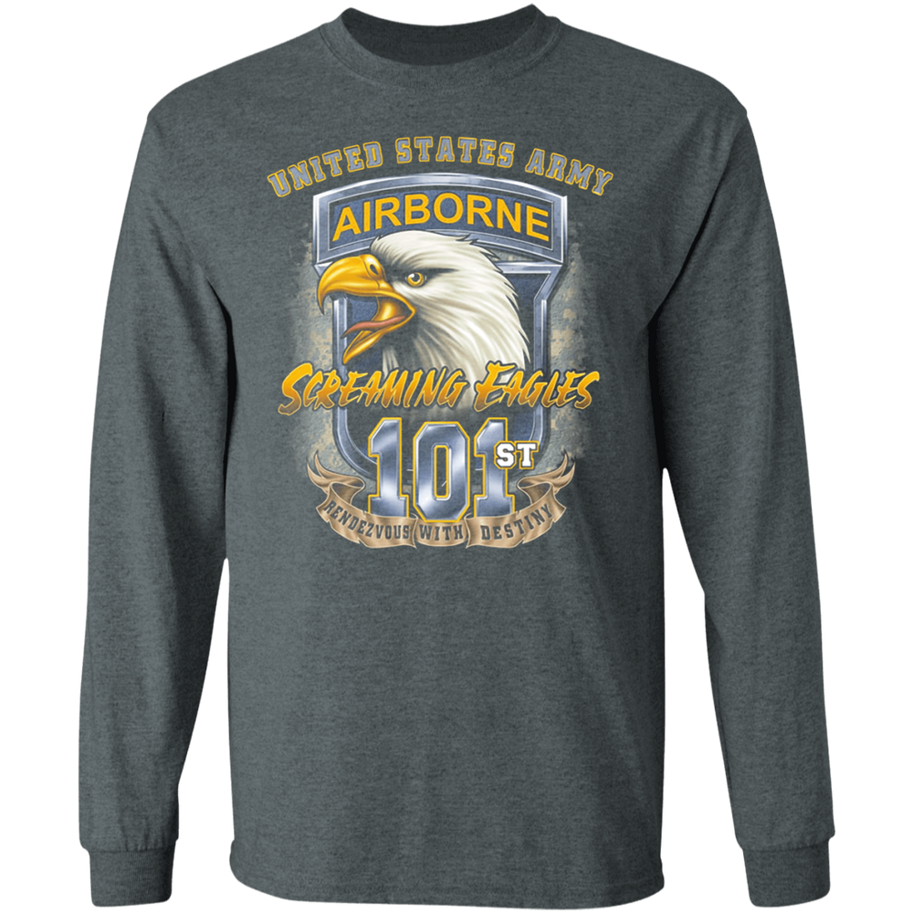 AIRBORNE SCREAMING EAGLES 101ST SHIRT