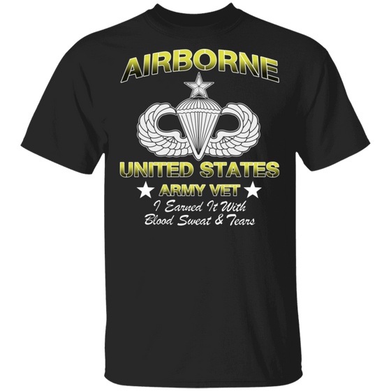 Senior Parachutist - US ARMY VETS SHIRT