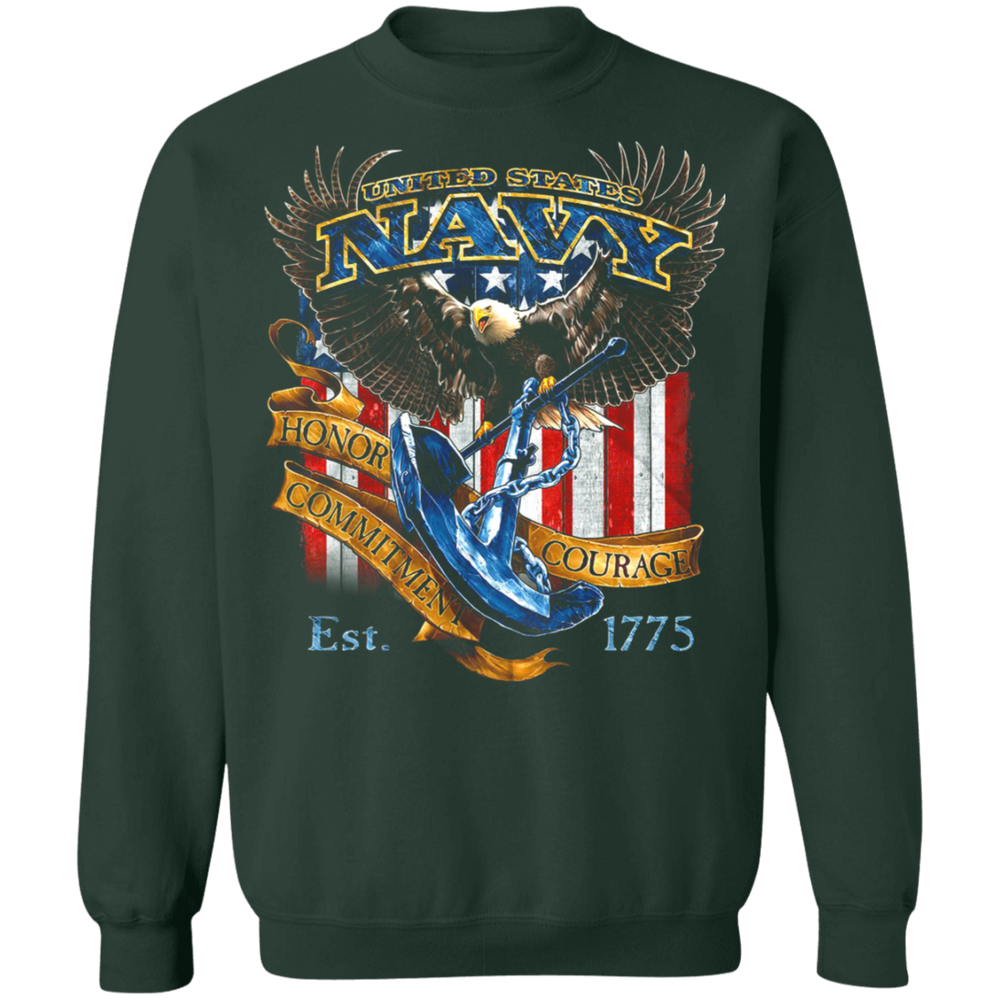 US NAVY EST 1775 SHIRT